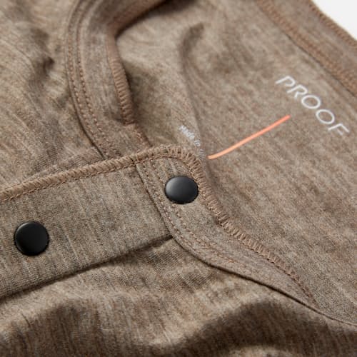lifestyle image of 72-Hour Merino Henley