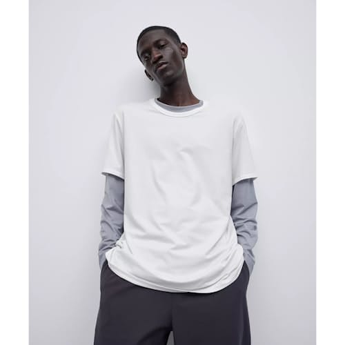 on model image of The Fundamental Tee