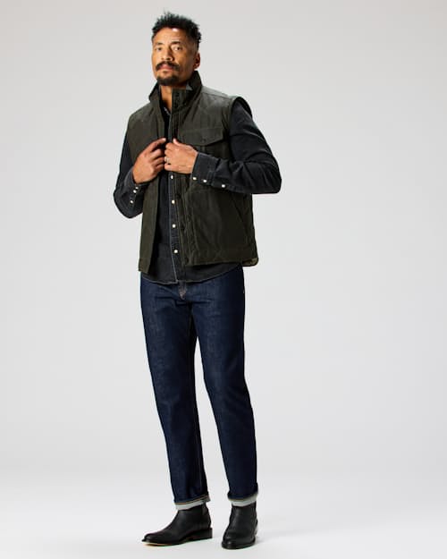 on model image of Roper Zip Boot