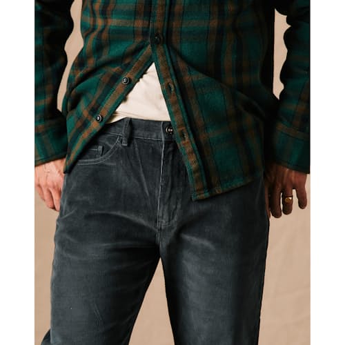 lifestyle image of 365 Corduroy Pant - HB Athletic Tapered