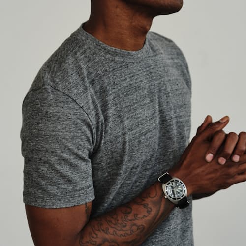 laydown image of Texture Tee
