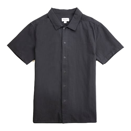 laydown image of Classic Linen Short Sleeve Shirt