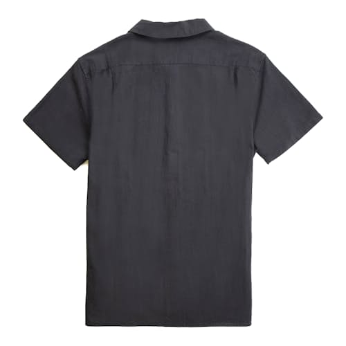 laydown image of Classic Linen Short Sleeve Shirt