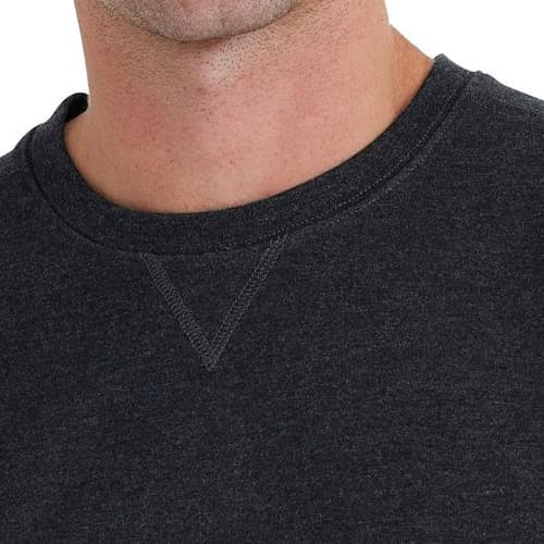 laydown image of Heritage Fleece Crew