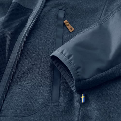 laydown image of Ovik Fleece Hoodie