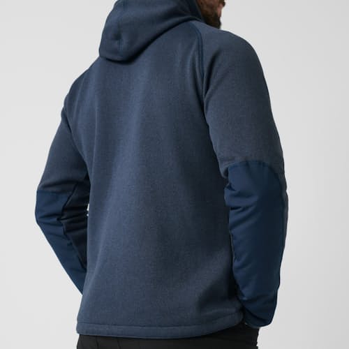 laydown image of Ovik Fleece Hoodie