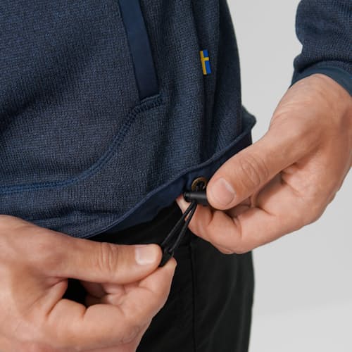 laydown image of Ovik Fleece Hoodie