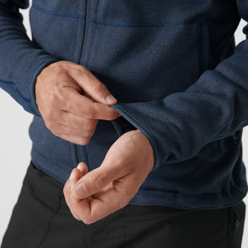 laydown image of Ovik Fleece Hoodie