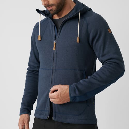 laydown image of Ovik Fleece Hoodie