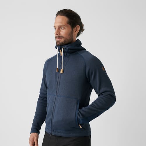 laydown image of Ovik Fleece Hoodie