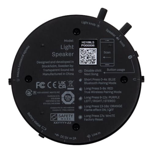laydown image of Light Speaker
