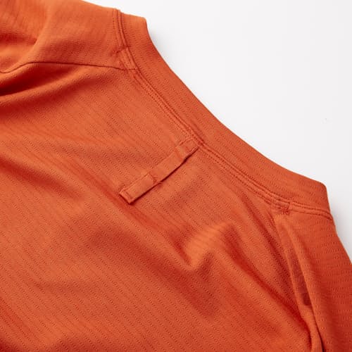 laydown image of Drysense Mesh LS Tee