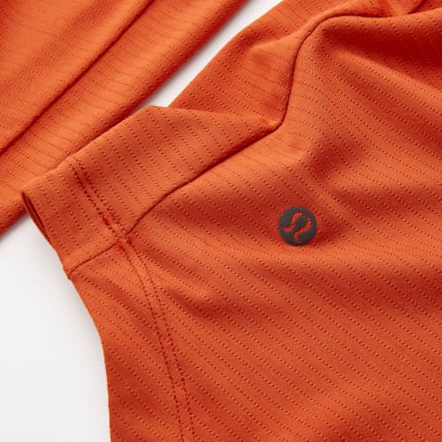 laydown image of Drysense Mesh LS Tee