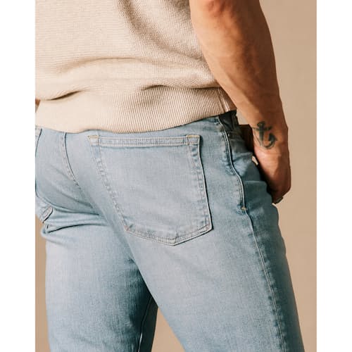 on model image of All-American Stretch Denim - HB Slim
