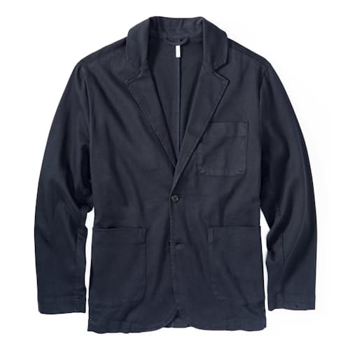 laydown image of Garment Dyed Blazer
