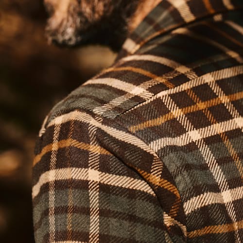 laydown image of The Crater Flannel Shirt - Exclusive