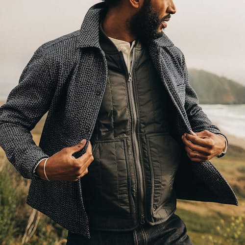 laydown image of The Decker Jacket