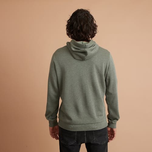 laydown image of Cowlneck Pullover Hoodie