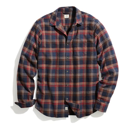 laydown image of Balboa Plaid Shirt