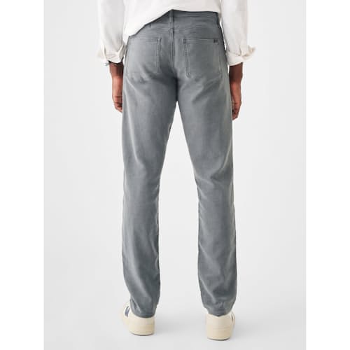 on model image of Stretch Terry 5-Pocket Pant