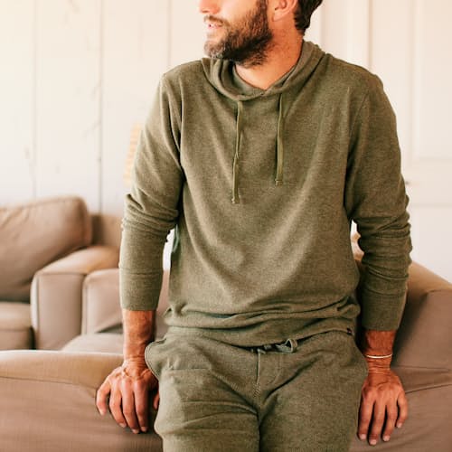 laydown image of Legend Sweater Hoodie - Exclusive