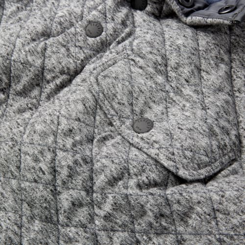laydown image of Epic Quilted Fleece Pullover