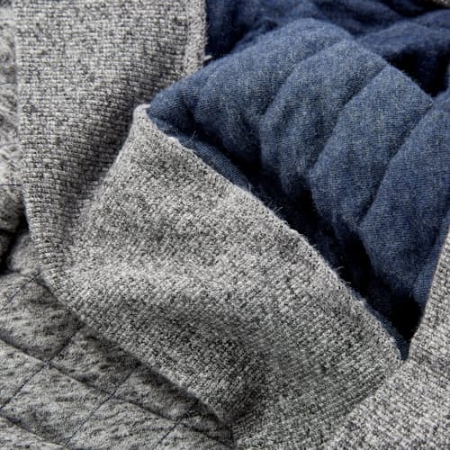 laydown image of Epic Quilted Fleece Pullover