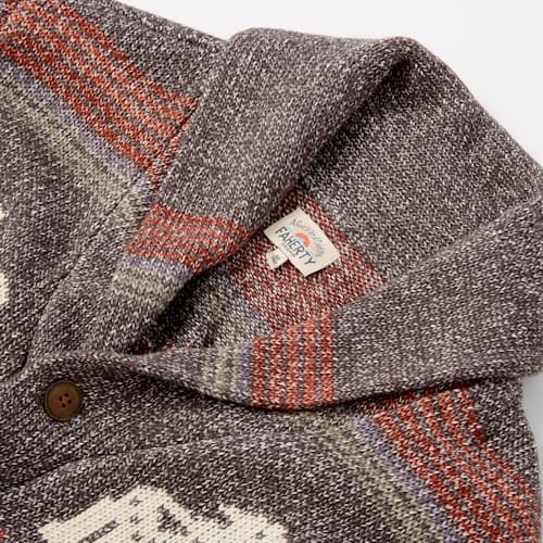 laydown image of Thunderbird Cardigan