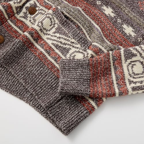 laydown image of Thunderbird Cardigan