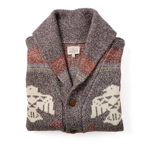 laydown image of Thunderbird Cardigan