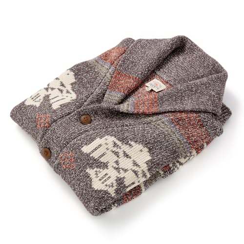 laydown image of Thunderbird Cardigan