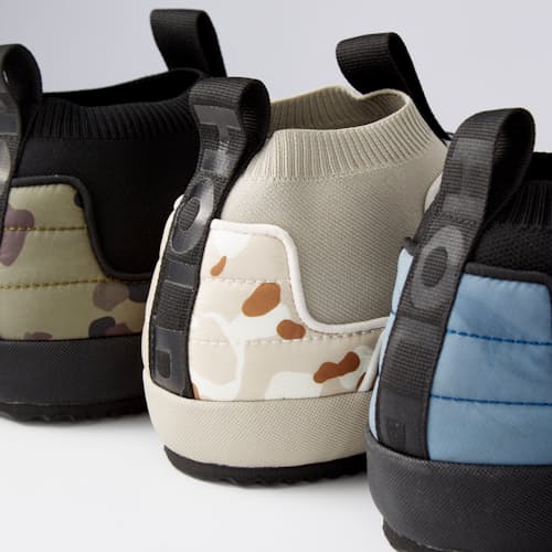 laydown image of Puffy Slip On