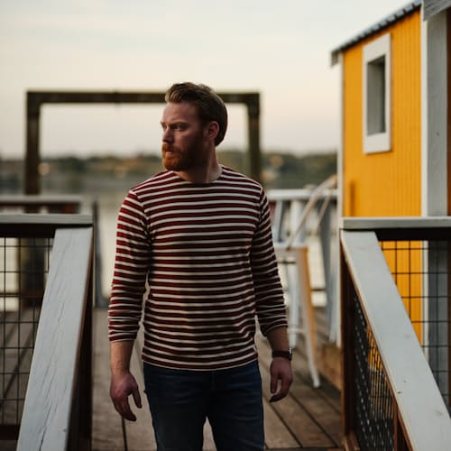 laydown image of Classic Heavyweight Mariner Shirt