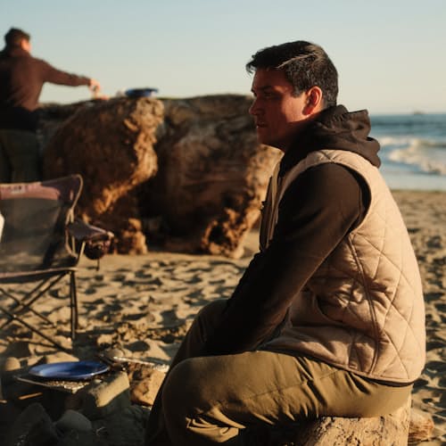 laydown image of Seawool Bubble Vest