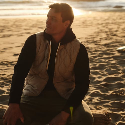 laydown image of Seawool Bubble Vest