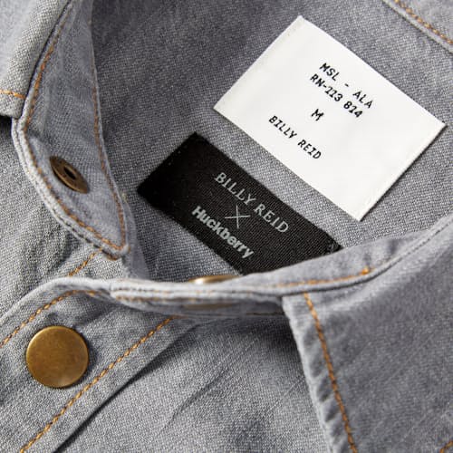 laydown image of Denim Shirt - Exclusive