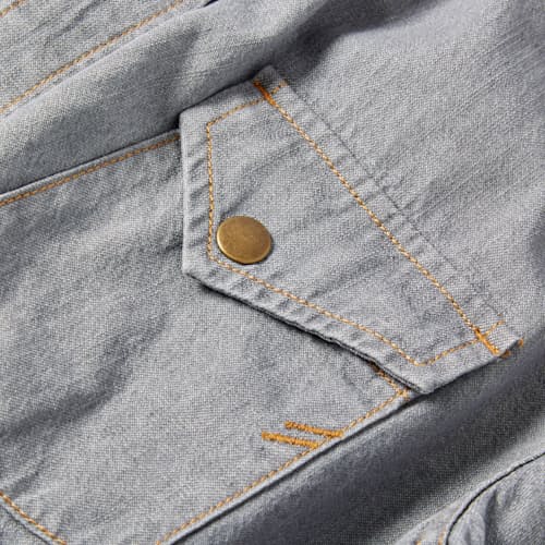 laydown image of Denim Shirt - Exclusive
