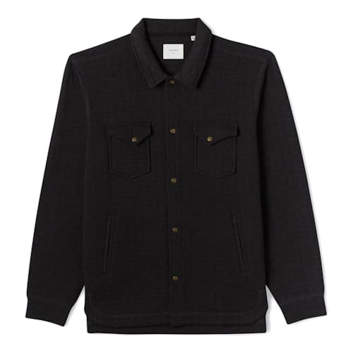 laydown image of Grid Quilted Knit Jacket