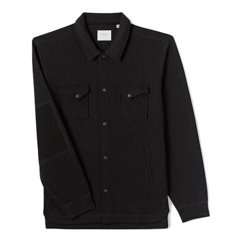 laydown image of Grid Quilted Knit Jacket