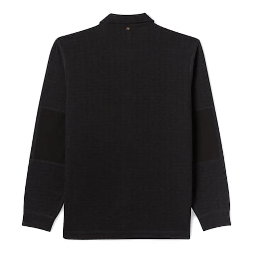 laydown image of Grid Quilted Knit Jacket