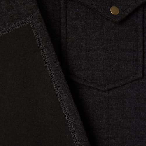 laydown image of Grid Quilted Knit Jacket