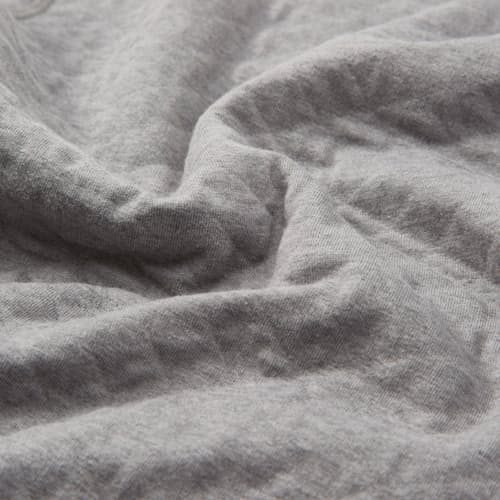 lifestyle image of Diamond Quilt Shawl Sweater