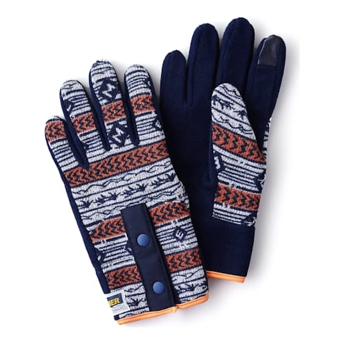 laydown image of Fleece Body Glove with Touchscreen Fingers