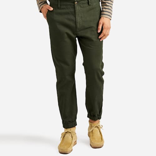 laydown image of Canvas Jogger