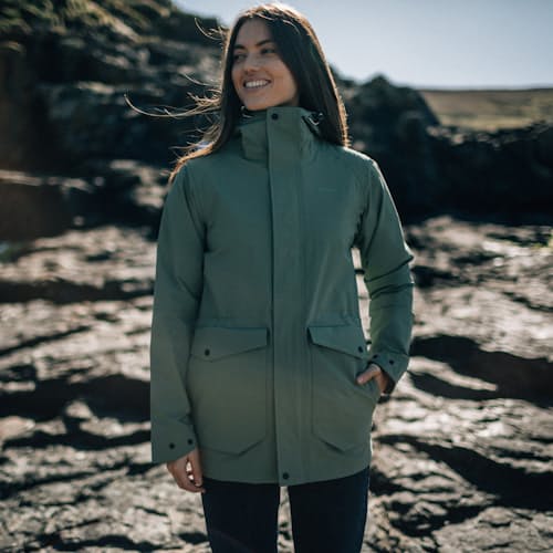 laydown image of Women's Litus Waterproof Jacket