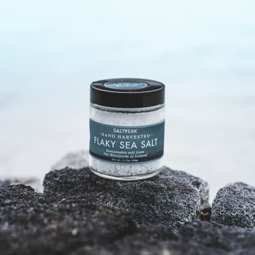 laydown image of Pure Flaky Sea Salt