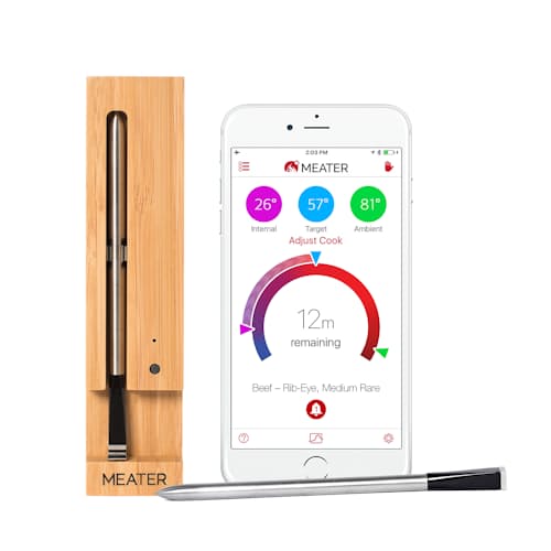 laydown image of Wireless Meat Thermometer