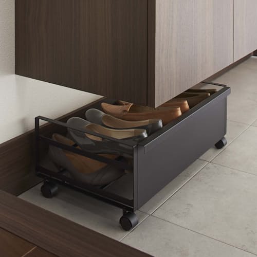 lifestyle image of Rolling Shoe Organizer
