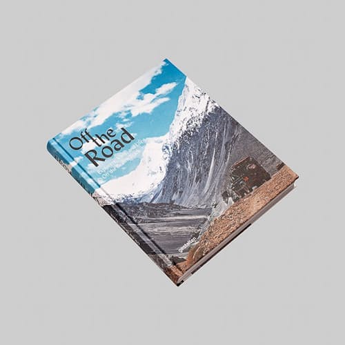 laydown image of Off the Road - Coffee Table Book