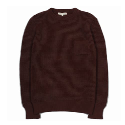 laydown image of Joe Crew Pocket Knit